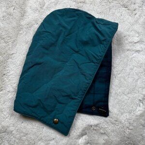 Vintage Woolrich LL Bean Jacket Hood Replacement Green One Size Wool Lined